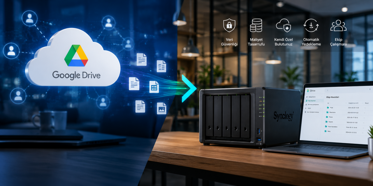 Google Drive Yerine Synology NAS Kullanmanın 10 Büyük Avantajı