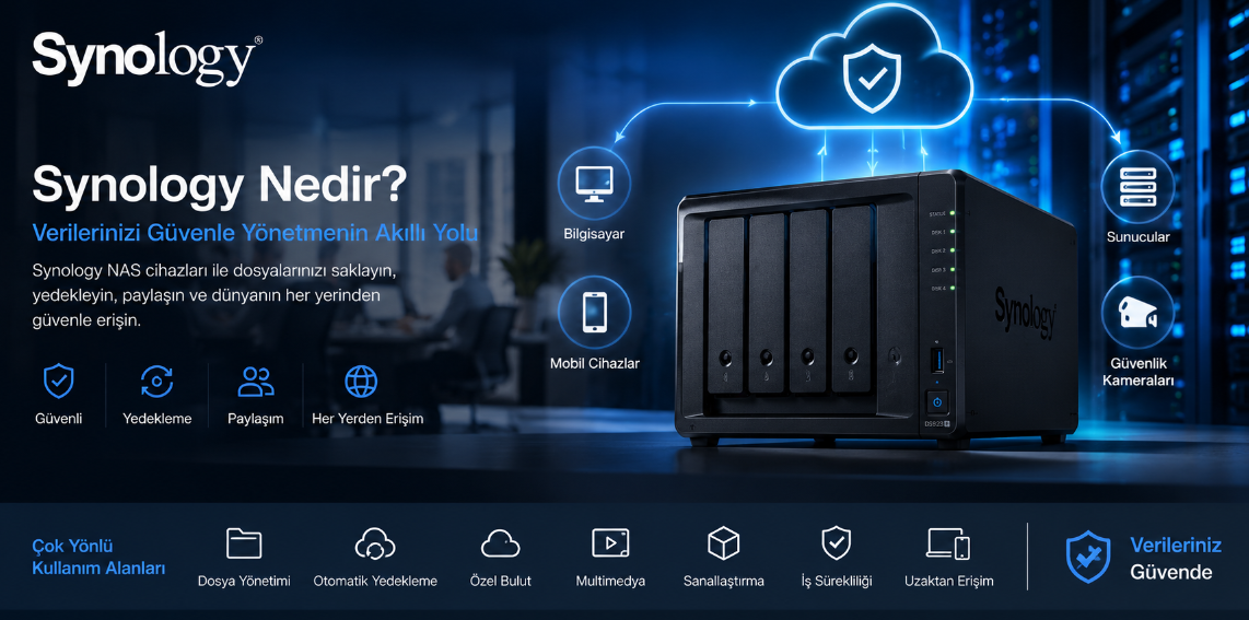 Synology Nedir? Neden Dünyanın En Popüler NAS Markalarından Biridir?