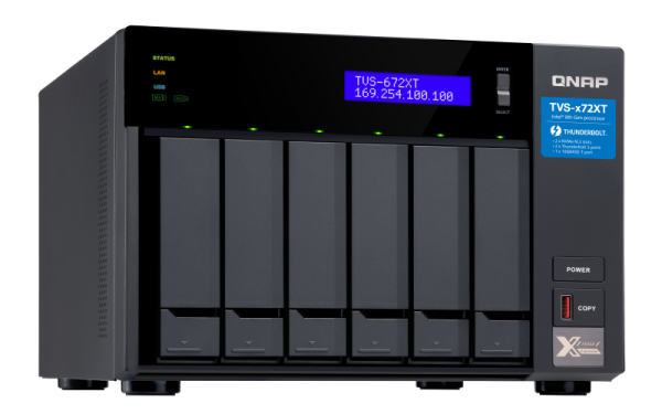 TVS-672XT i3 8GB NAS ÜNİTESİ