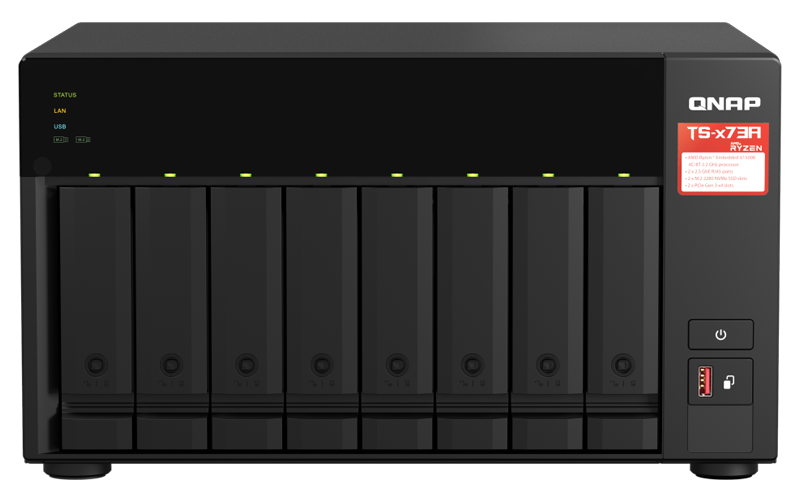 TS-873A 8GB NAS ÜNİTESİ