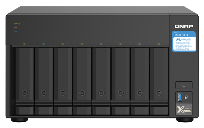 TS-832PX 4GB NAS ÜNİTESİ