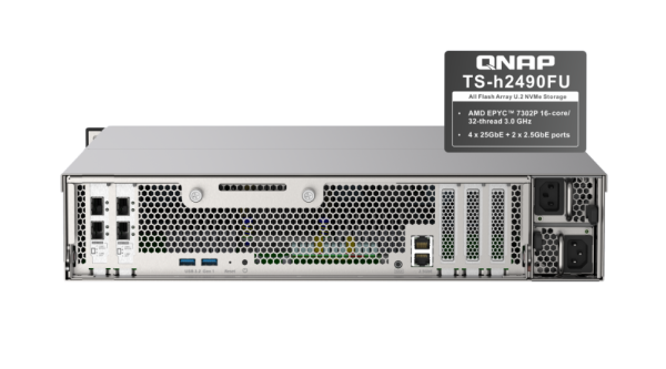 TS-h2490FU 7302P 256G NAS ÜNİTESİ