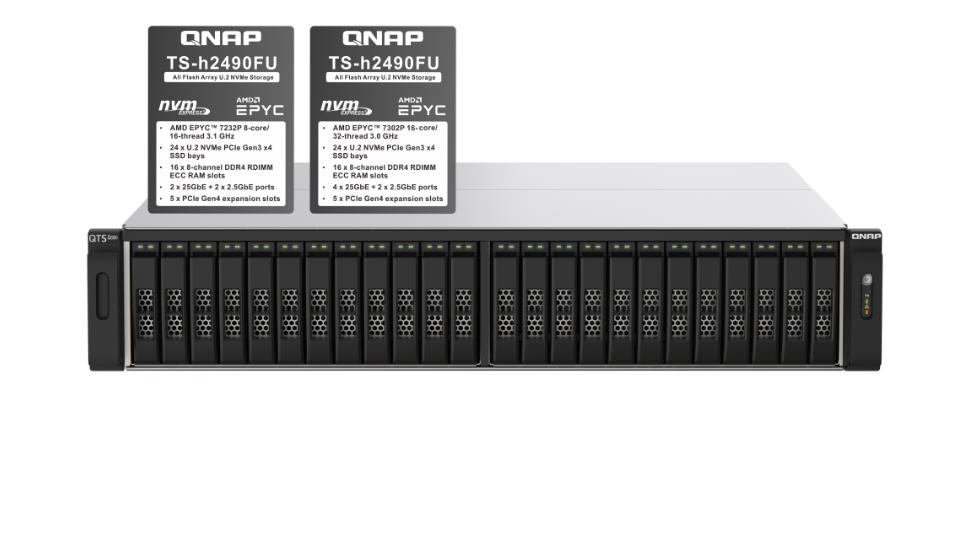 TS-h2490FU 7302P 256G NAS ÜNİTESİ