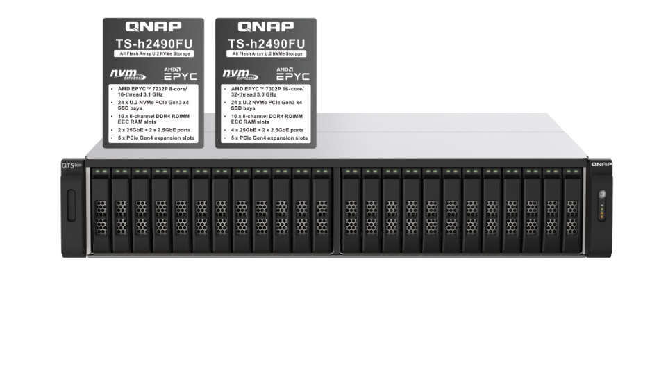 TS-h2490FU 7302P 256G NAS ÜNİTESİ