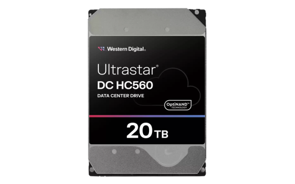 WD 20TB Ultrastar 3.5'' 7200Rpm DCHC560