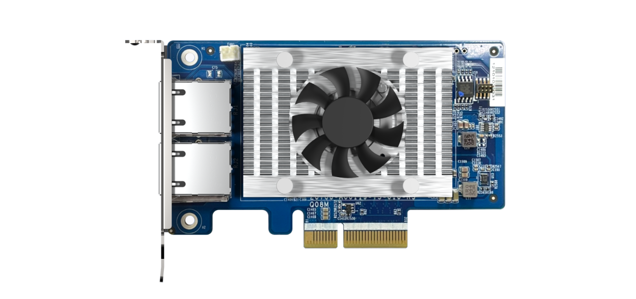 QNAP QXG-10G2T 10 GbE (RJ45) Genişleme Kartı