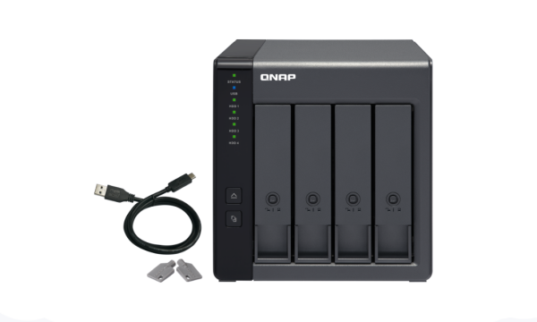 QNAP TR-004 USB Type-C Doğrudan Bağlı Depolama