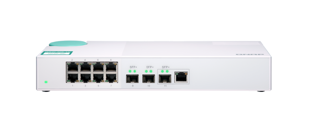 QNAP QSW-308-1C Yönetilmeyen Switch