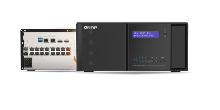 QNAP QGD-3014-16PT Web Yönetimli Switch