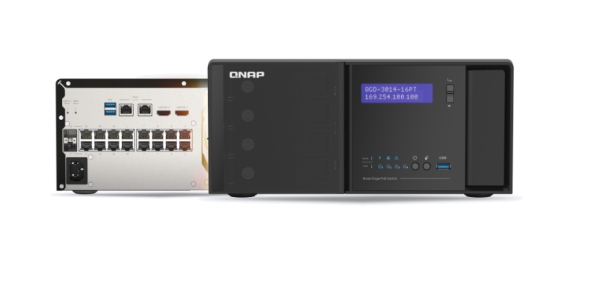 QNAP QGD-3014-16PT Web Yönetimli Switch