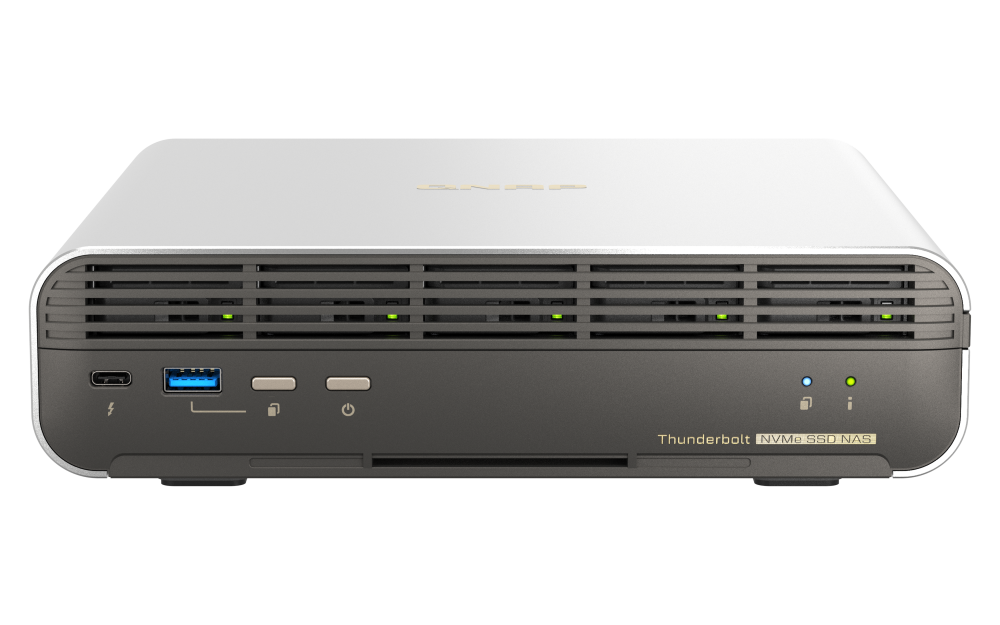 QNAP TBS-h574TX Thunderbolt 4 All Flash NAS