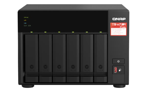 QNAP TS-673A-8G NAS Depolama Ünitesi