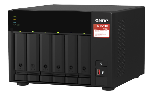 QNAP TS-673A-8G NAS Depolama Ünitesi