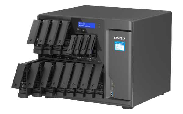 QNAP TS-1655 8GB 16HDD M2 READY NAS Depolama Ünitesi