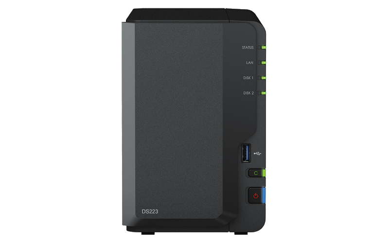Synology DiskStation DS223 2GB NAS Depolama Ünitesi