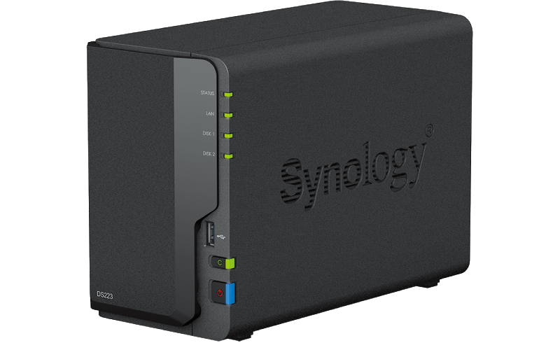 Synology DiskStation DS223 2GB NAS Depolama Ünitesi