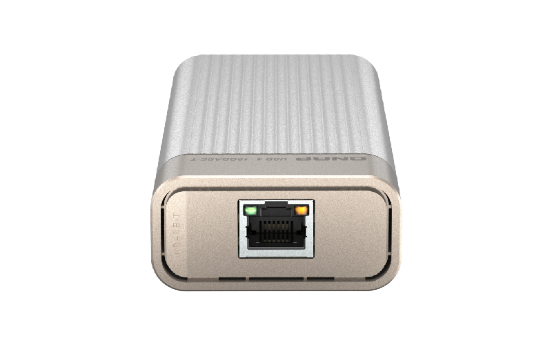 QNAP QNA-UC10G1T USB 4 Type-C - 10GBASE-T RJ45 Ağ Adaptörü, USB 4 ve Thunderbolt™ 3/4 Bağlantı Noktalarıyla Uyumlu