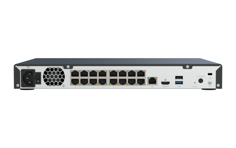 QNAP TVR-AI200-16CH-16P Yapay Zeka Video Analitiği