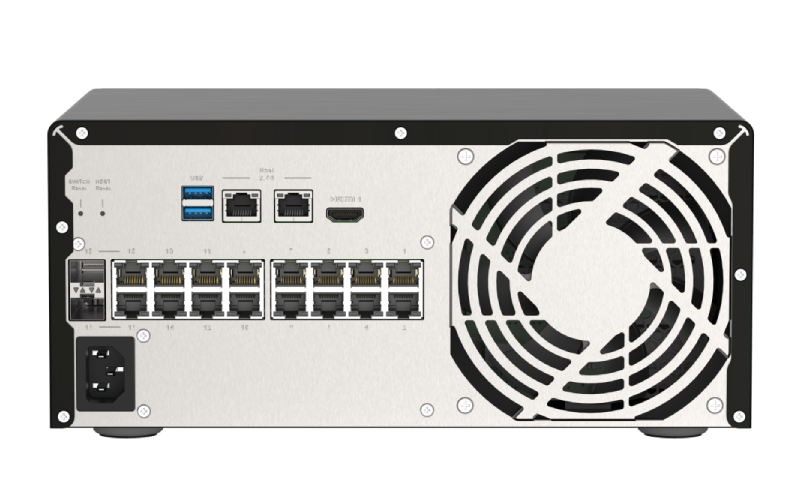 QNAP QVP-41B-8G-P – QVR Pro NVR Ağ Gözetim Sunucusu