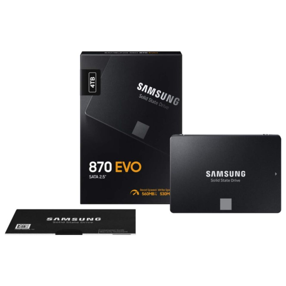 Samsung 870 EVO MZ-77E4T0BW SATA 3.0 2.5'' 4 TB SSD