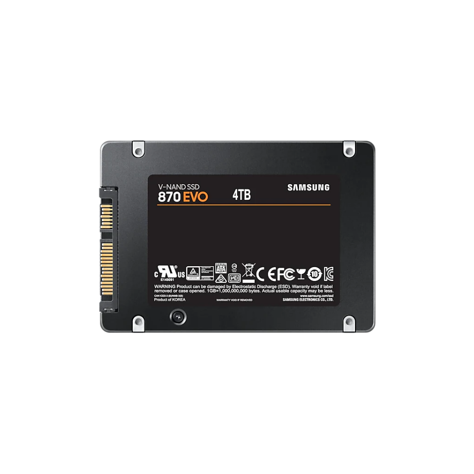 Samsung 870 EVO MZ-77E4T0BW SATA 3.0 2.5'' 4 TB SSD