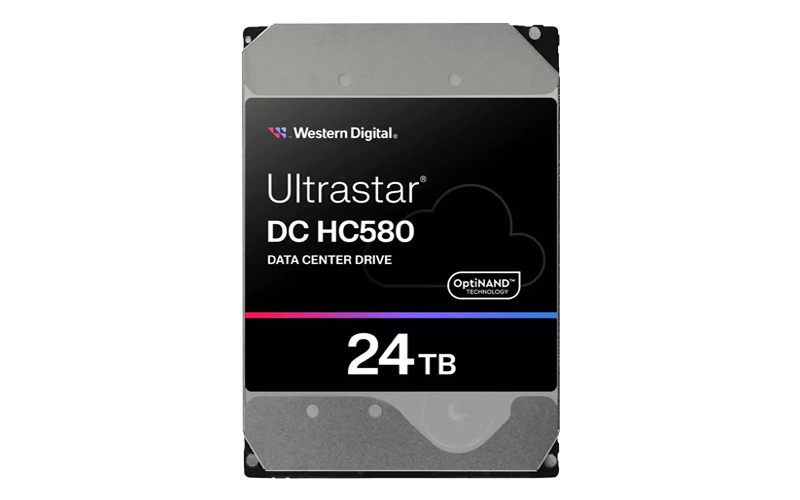WD 24TB Ultrastar 3.5'' 7200RPM DC HC580 HDD