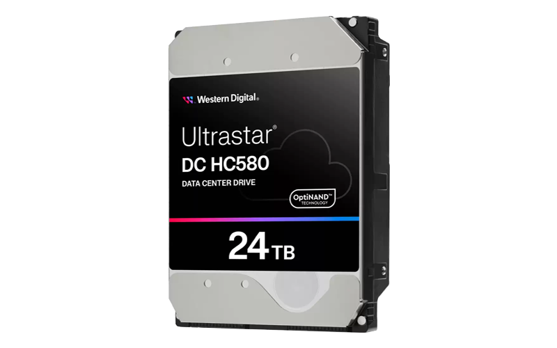 WD 24TB Ultrastar 3.5'' 7200RPM DC HC580 HDD