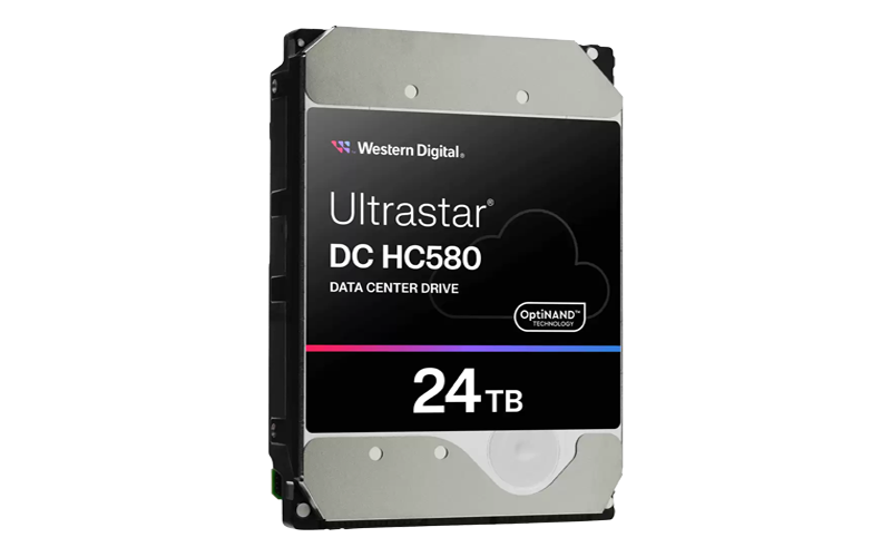 WD 24TB Ultrastar 3.5'' 7200RPM DC HC580 HDD