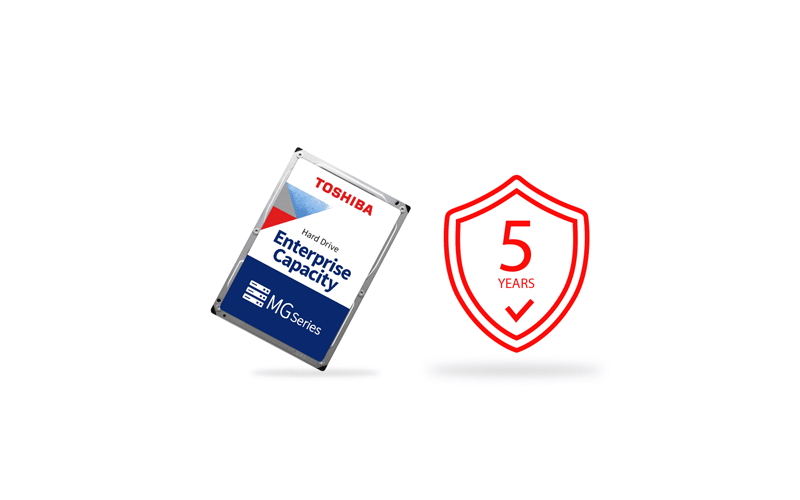 Toshiba MG Serisi 24TB Enterprise 3.5'' NAS HDD