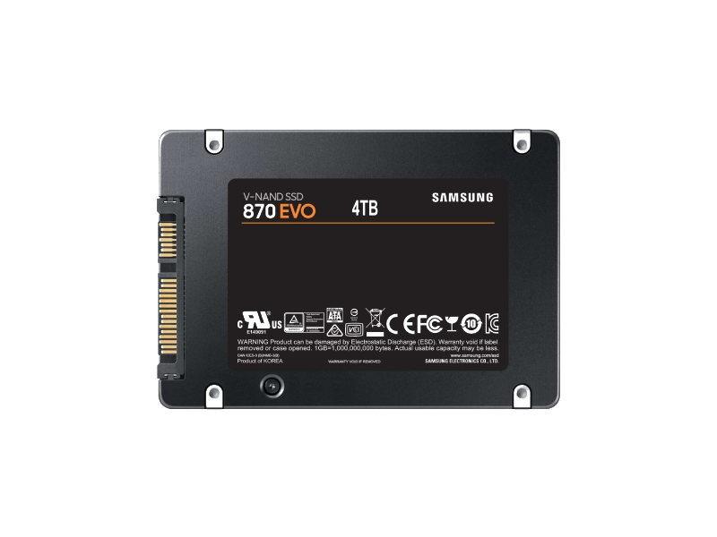 Samsung 4 TB 870 Evo 2.5 SATA 560/530 MZ-77E4T0BW