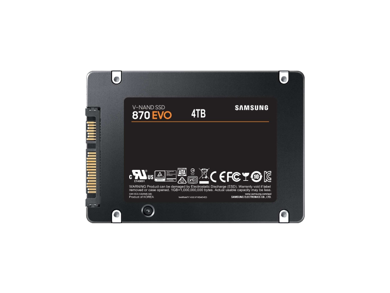Samsung 4 TB 870 Evo 2.5 SATA 560/530 MZ-77E4T0BW