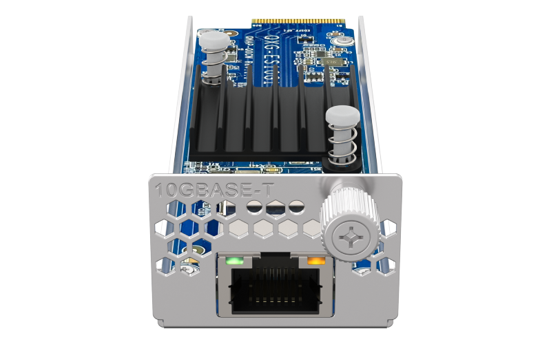 QNAP QXG-ES10G1T SİNGLE-PORT E1.S BASE-T 10GBE Genişleme Kartı