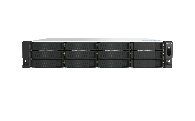 QNAP TS-h1277AXU-RP-R7-32GRAM 12 HDD YUVALI RACKMOUNT NAS ÜNİTESİ