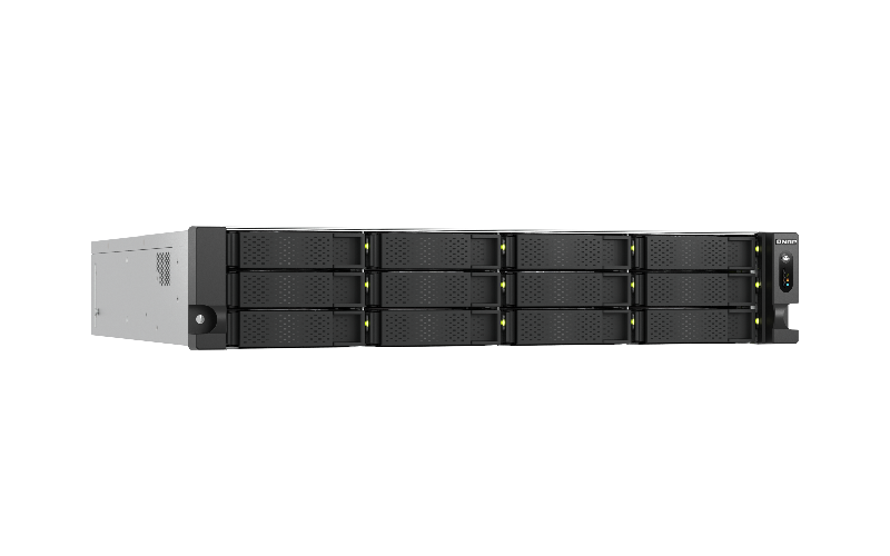 QNAP TS-h1277AXU RP R5 16GB RAM 12 HDD YUVALI RACKMOUNT NAS