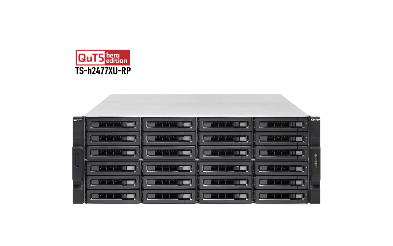QNAP TS-h2477XU-RP 24 Diskli Rackmount NAS Ünitesi