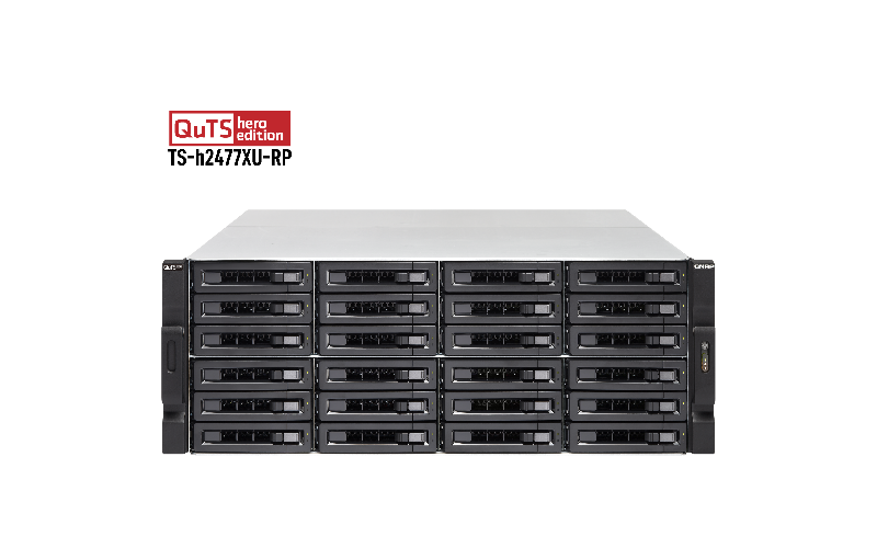 QNAP TS-h2477XU-RP 24 Diskli Rackmount NAS Ünitesi
