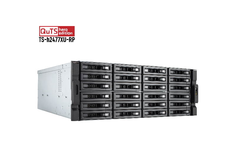 QNAP TS-h2477XU-RP 24 Diskli Rackmount NAS Ünitesi