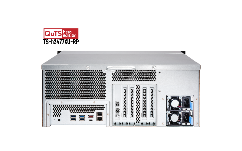 QNAP TS-h2477XU-RP 24 Diskli Rackmount NAS Ünitesi