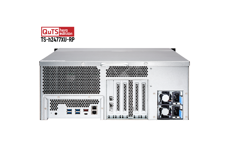 QNAP TS-h2477XU-RP 24 Diskli Rackmount NAS Ünitesi