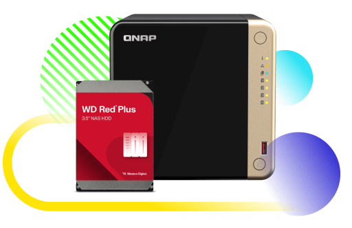 TÜM QNAP NAS ÜRÜNLERİNDE WESTERN DIGITAL NAS DİSKL