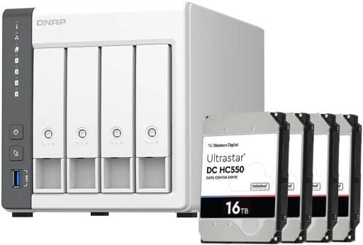 QNAP TS-433 VE WD DİSKLER BİR ARADA MÜKEMMELDİR.